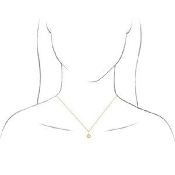 Kazi Luxury 14K Yellow Gold .04 CTW Natural Diamond Smiley Face Charm/Pendant